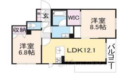 シャーメゾン西町間取り図面