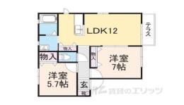 フォーレス・ドゥ・メール間取り図面