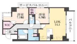 Ｔｏｕｒ　ｄ‘Ａｎｇｅ　Ｉｋｏｍａ間取り図面
