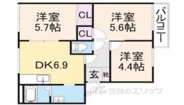 ジョイフル飛鳥間取り図面