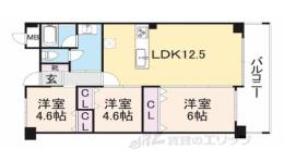 レーベン・くすのき間取り図面