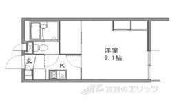 レオパレス星田２間取り図面