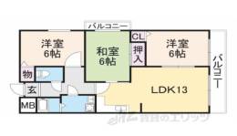 シーガル王寺南間取り図面