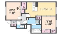 ＰＡＬ　ＮＯ　ＣＡＳＡ間取り図面