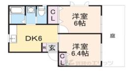リヴィエール・シャン西禁野間取り図面