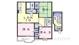 ブランドールC間取り図面