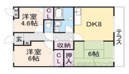 フリーディオ山之上間取り図面