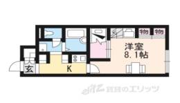 レオパレス私市間取り図面