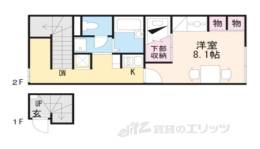 レオパレス私市間取り図面