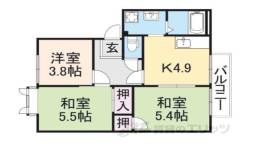 コスモス結崎Ｂ間取り図面