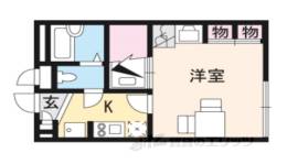 レオパレスアムール間取り図面