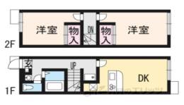 レオパレスＫＩＨＡＲＡＰａｒｔ２間取り図面