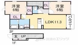 エスペランサ１間取り図面