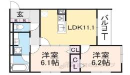 アメニティー・ノース間取り図面