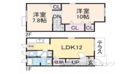 ネオ・ブローテＣ間取り図面