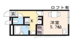 レオパレスサンオーク間取り図面