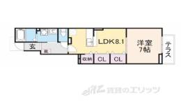 シエル・ケイエム間取り図面