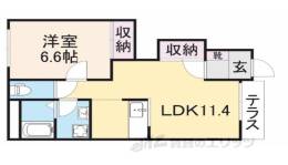 エクセレンス２間取り図面