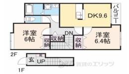 ネオ・ブローテＤ間取り図面