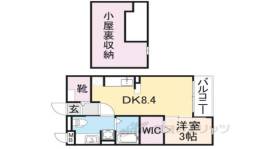 カーサ・モデルノ２間取り図面
