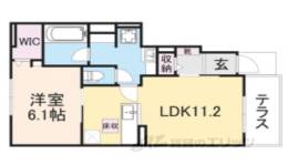 フェリス・ペロー間取り図面