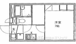 レオパレスクレール間取り図面