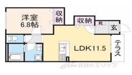 ロイヤルヒルズ２間取り図面