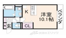 リヴェール香里園間取り図面