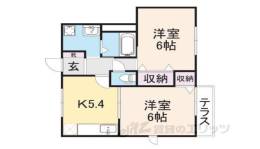 ラーピハイツ２間取り図面