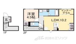ロイヤルハイツしき２番館間取り図面
