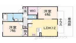 ヴェルジェ２棟間取り図面