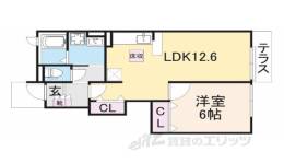 メゾンズタカマツＡ間取り図面
