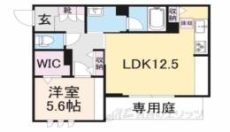 ローズフラット間取り図面