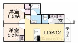 プラザＡ間取り図面