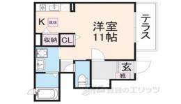 ラ・ビュウ　アンジュ２間取り図面
