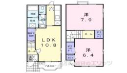 ブリアン　アヴニール二上間取り図面