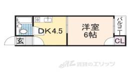 スカイハイツ香里間取り図面