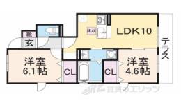 ルミエール香久山間取り図面