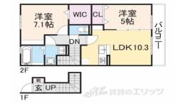 ルミエール香久山間取り図面