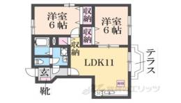 ヴェルドミール　Ｂ間取り図面