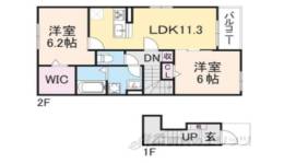 プラシードＮ間取り図面