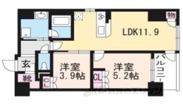 ソルレヴェンテ堀川高辻間取り図面