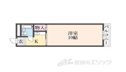 まるきハイツ東大利間取り図面