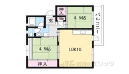 桜丘団地１７号棟間取り図面