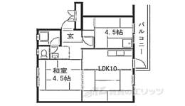 桜丘団地１７号棟間取り図面