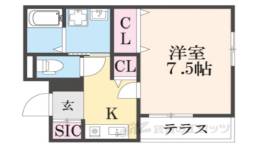 マノリアＷｅｓｔ間取り図面