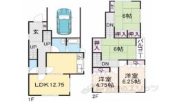 貸家間取り図面
