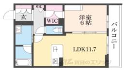 エクラージュあやめ池間取り図面