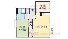 ルミエール四条間取り図面