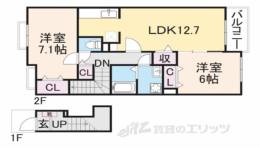 アザレアコート間取り図面